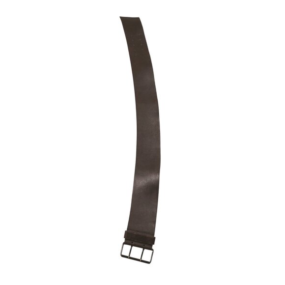 Miu Miu Oversized Leather Belt in Brown main image 6
